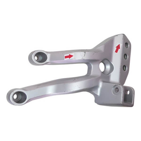 Bacalhau Traseiro Esq Vstrom 1000 08/09 Orig Detalhes 55156 Prateado