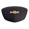 Tampa Capa Airbag Volante Buzina Onix Tracker 2020-2023 Preto