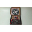 Kit Relação Ybr 125 2003 Á 2014 Unibear C/ Retentor Cinza-escuro