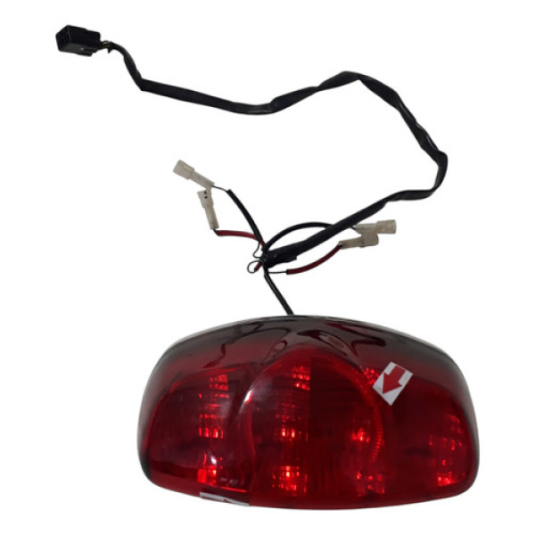 Lanterna Traseira Triumph Thruxton 1200 18/18 Trincad 55417 Ambos Lados Vermelho