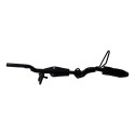 Estribo Honda Cg 160 16/24 Orig Torto 60794 Preto