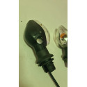 Par De Piscas Trasei Honda Cg 160 Fan_titan_start Orig 63583 Preto/lente Cristal