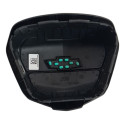Tampa Capa Airbag Volante Buzina Onix Tracker 2020-2023 Preto