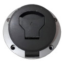 Tampa Tanque Combustivel Honda Bros 160 S/chave 59424 Prateado
