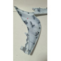 Carenagem Lateral L/d Yamaha Fluo 125 22-24 Orig C/det 63844 Branco