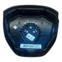 Tampa Capa Airbag Sandero Logan Duster Oroch 2020-2022 Preto