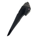 Carenagem Rabeta Dir Honda Cg 160 Fan 16/24 Detalhes 59104 Preto