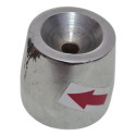 Peso Guidão Honda Pcx 160 23/25 Original Detalhe 56515 Cromado