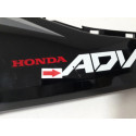 Carenagem Rabeta Honda Adv 150 21/24 L/d Orig Detalhes 62001 Preto
