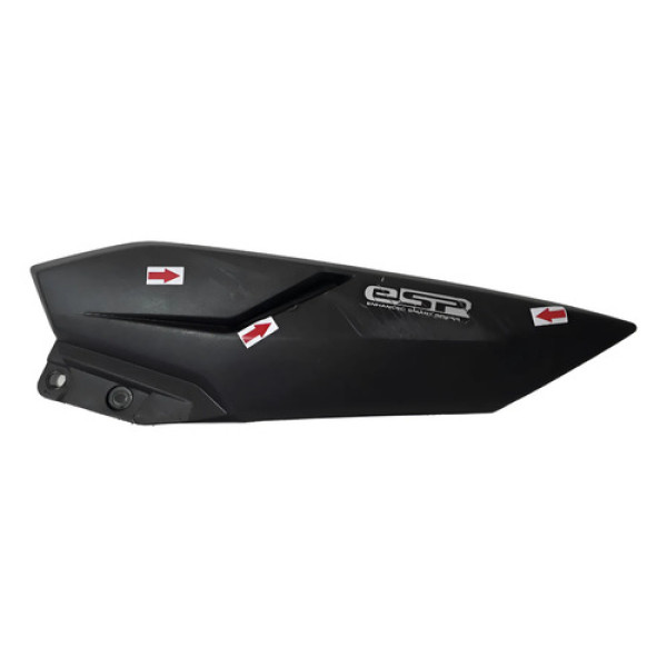 Carenagem Inferior Rabeta Elite 125 25/26 L/e Ralada 61092 Preto