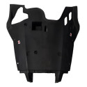 Carenagem Inferior Motor Yamaha N Max 160 21/24 Ralada 64000 Preto