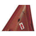 Carenagem Pisca Esq Honda Elite 19/23 Orig Detalhes 61719 Vermelho
