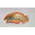 Carenagem Capa Dir Tanque Cg160 Fan Titan 25/26 Ralado 61926 Laranja