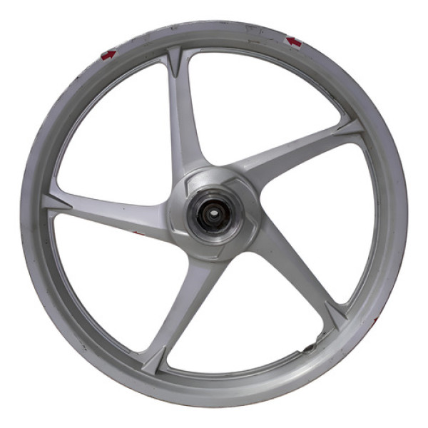 Roda Dianteira Yamaha Neo 115 05/12 Orig Detalhe 54273 Prateado