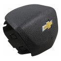 Tampa Capa Airbag Volante Buzina Onix Tracker 2020-2023 Preto