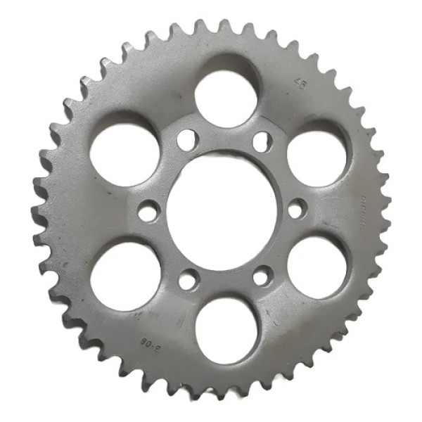 Coroa Transmissão Xt 225 Tdm 225 Riffel 45 Dentes Prateado