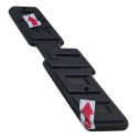 Emblema Honda Cb 400 Paralelo Detalhes 49637 Preto