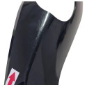 Carenagem Bananinha Esq Honda Cg 160 Start Detalhes 60999 Preto