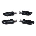 Kit 4 Pedaleira Completa Cb Twister 250 2016 A 2022