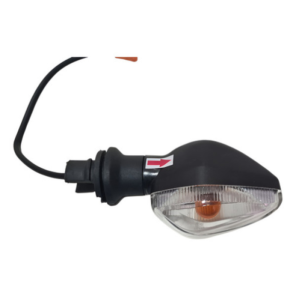 Pisca Dianteiro Esq Honda Cg 160 16/24 Orig Detalhes 56525 Preto