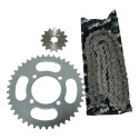 Kit Relação Crypton 115 10/17  Maxx Premium 41/15 420/108 Cinza