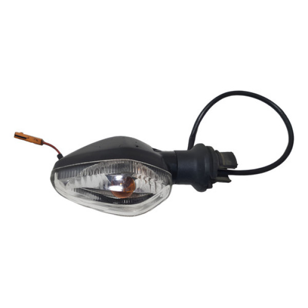 Pisca Traseiro Esquerdo Honda Cg 160 Original Detalhes 60744 Preto