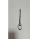 Antena Corta Linha Pipa Moto Ant Cerol Guidão 6 Estagio 0202 Prateado