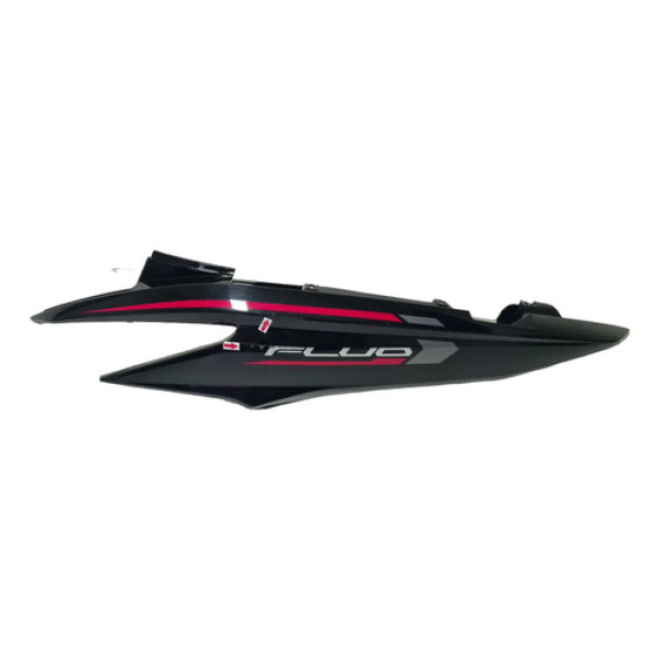Carenagem Rabeta L/e Yamaha Fluo 125 Hybrid 2026 Orig 63850 Preto