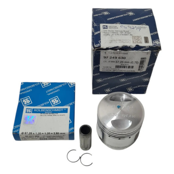 Pistão Motor (ks) C/anel (ks) Cg 125 92/99 /cg125 Today 0160