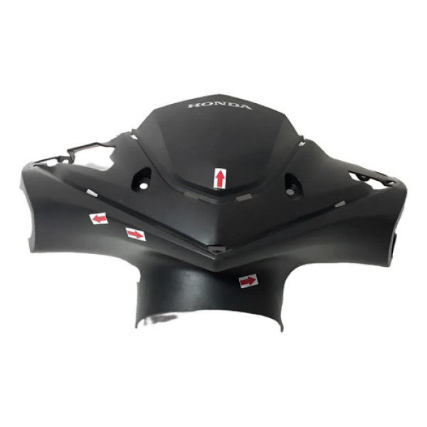 Carenagem Frontal Guidao Elite 125 19/24 Orig 63469 Preto
