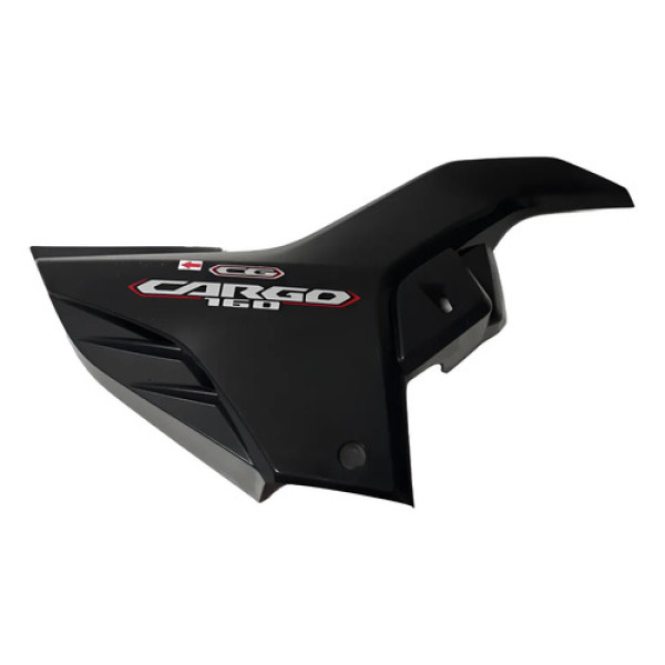 Carenagem Tampa Lateral Cg 160 Cargo 21/24 L/d Avaria 64187 Preto