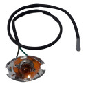 Chicote Carcaça Interna Pisca Traseiro Vulcan 650 Orig 59940 Prateado
