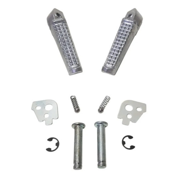 Pedaleira Pedal De Apoio Traseiro Cg Titan 160 2025 Completo