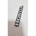 Adesivo Emblema Moto Honda (unidade) Preto/prata
