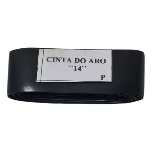 Cinta Protetora Roda Biz 100 Biz 125 Pop 100 Aro 14 0187 Preto