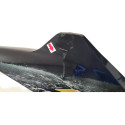 Carenagem Aba Tanque Dir Honda Cb 300f 23/25 Detalhes 61812 Preto