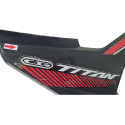 Carenagem Lateral Dir Honda Cg160 Titan 16/24 Paralela 59049 Preto