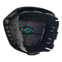 Tampa Capa Airbag Volante Buzina Onix Tracker 2020-2023 Preto