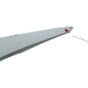 Carenagem Rabeta Esq Honda Cg 160 Cargo 16/24 Detalhes 59021 Branco