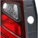 Lanterna Traseira Dir Renault Duster 2015 - 2018 Led Bibas Direito/passageiro Vermelha