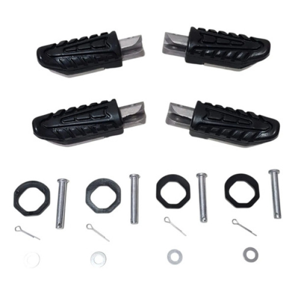 Kit 4 Pedaleira Completa Cb Twister 250 2016 A 2022