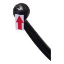 Manete Embreagem Factor 150 16/22 Paralelo Detalhes 54588 Preto