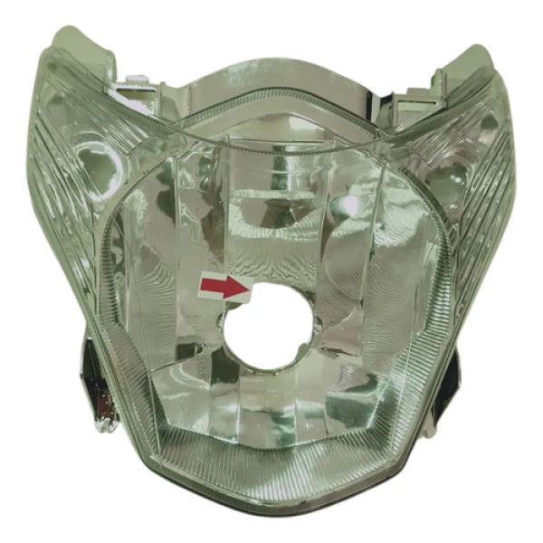 Farol Bloco Óptico Cg Titan 150 Mix 09 - 13 Com Trincado Ambos Lados