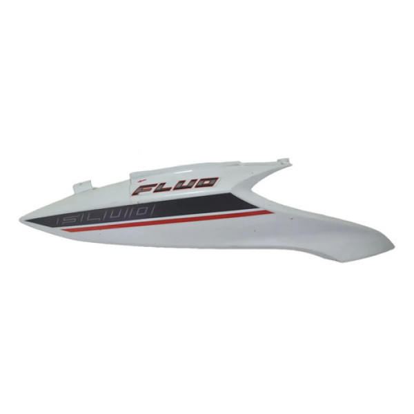 Carenagem Rabeta Dir Yamaha Fluo 125 23 24 Orig C/det 63838 Branco