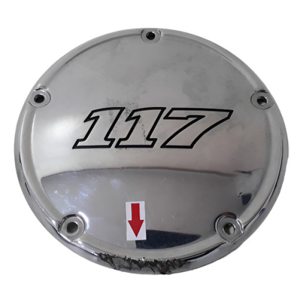 Tampa Inspeção Primaria Harley Davidson Motor 117 Orig 58869 Cromada