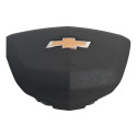 Tampa Airbag Volante Buzina Spin Montana Onix Tracker 20-23 Preto