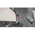 Carenagem Pisca Dir Honda Elite 125 19/23 Paralelo 63488 Prateado