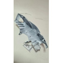 Carenagem Guidão Yamaha Fluo 125 24/26 Detalhes 62994 Branco