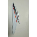 Carenagem Rabeta Dir Yamaha Fluo 125 2023 2025 Orig 63004 Branco