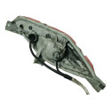 Lanterna Traseira Esq Yamaha Xmax 250 21/24 Detalhes 64403 Esquerdo/motorista Vermelho